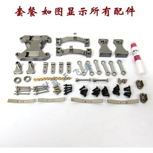 WPL B16 B-16 B36 B-36 1/16 Military Truck RC Car spare parts Metal Odd board DIY Upgrade Modified all Metal parts shock absorber