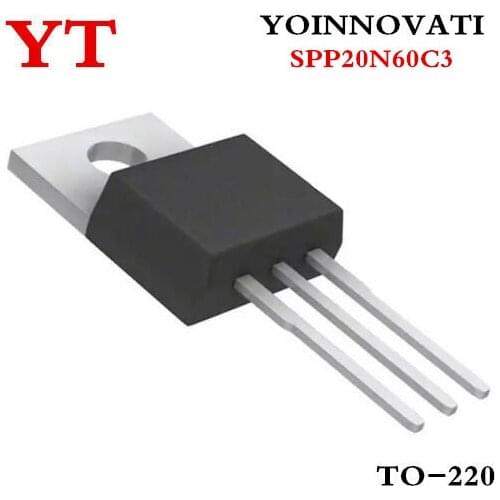 10 pieces lot 20N60 20N60C3 SPP20N60C3 TO220 Best quality