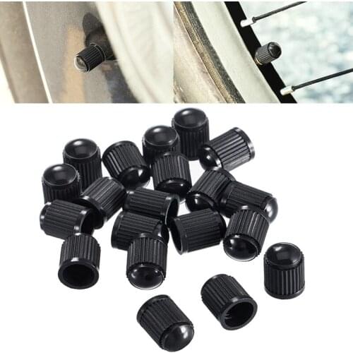 50PCS Car Tire Valve Caps Tubeless Tyre Wheel Stem Air Valve Caps Auto Truck Dust Dustproof Caps Car Accessories Auto Parts