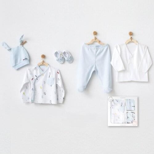 Andywawa AC20820 Chu Chu Train 5 Piece The Zibin Set Hospital Out White