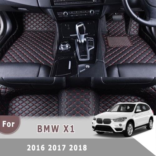 RHD Carpet For BMW X1 2020 2019 2018 2017 2016 Car Floor Mats Auto Interior Accessories Automobiles Covers Interior Protect Rugs