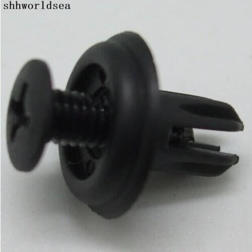 Shhworldsea automotive clip cowl vent panel retainer fits into 6mm hole