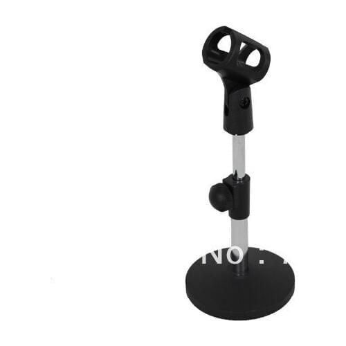 Free Shipping New Studio NB-105 Desktop Adjustable Round Base Chatting Singing Microphone Holder Stand for Wireless Microphone