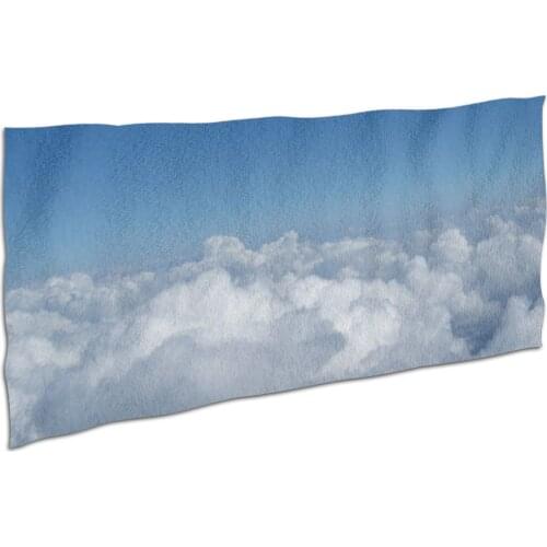 Printed quick drying magic bath towel Yoga towel 160 * 80cm sky Yoga towel large sports towel beach towel gift
