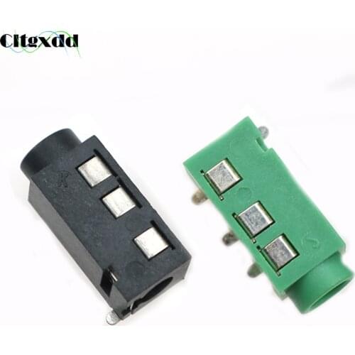 Cltgxdd 1PCS 3.5mm Audio Jack Female 4 Pin SMD Earhone Headphone Jack Socket PJ-320D PJ320D Audio Connector