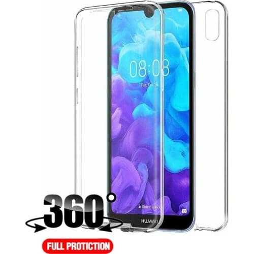 For Huawei Y5 2019 5.71" AMN-LX9 AMN-LX1 AMN-LX2 AMN-LX3 360 Double Crystal Full Cover Cases For Huawei Honor 8S KSE-LX9 KSA-LX9