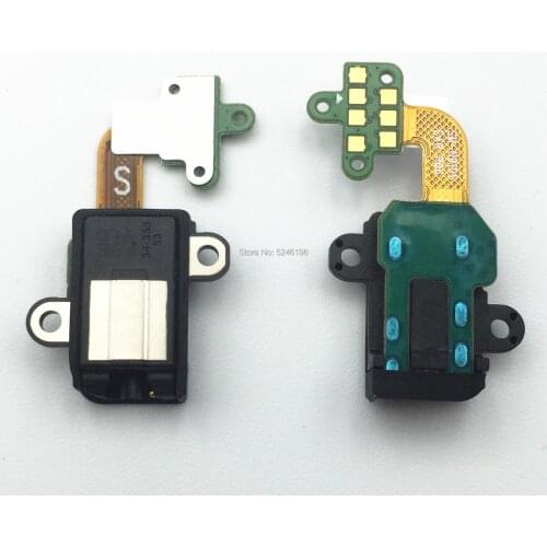 1pcs Earphone Headphone Audio jack Flex Cable For Samsung Galaxy Note4 Note 4 N910F Headset Socket Jack Port With Microphone