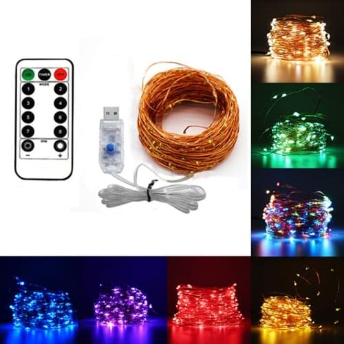 IKVVT LED String Lights With Transparent Wire