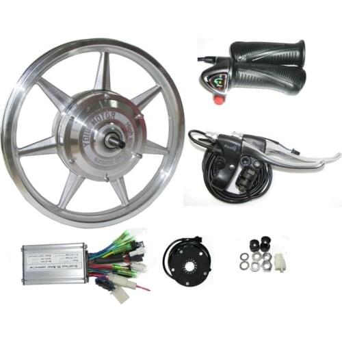 14" 36V 350W front wheel hub motor electric bike motor kit bicicleta electrica motor kit