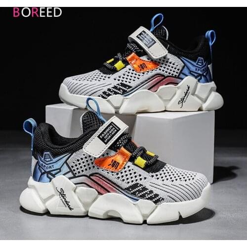 Summer Fashion Children boys Shoes Breathable Mesh Sports Shoes For boy Lightweight Comfortable Kids Shoes Chaussure Enfant
