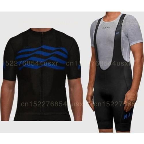 Maap Mens cycling kit 2019 Summer Pro racing cycling Jersey short sleeve and bib shorts road cycling suit Ropa ciclismo hombre