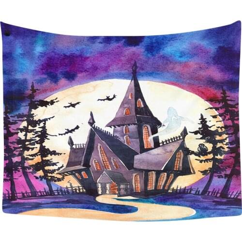 Halloween Series Hanging Cloth Wall Cloth Bedroom Decoration Cloth Tapestry For Home Party Tapestry For Interior Decor