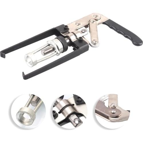 Newest Car Auto Overhead Valve Spring Compressor Cam Action Cylinder Head Oil Seal Tool