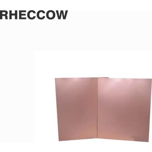 RHECCOW 5pcs/lot Single Side 20*30cm FR4 FR-4 Glass fiber Blank Copper Clad Printed Circuit Board Universal Prototype PCB