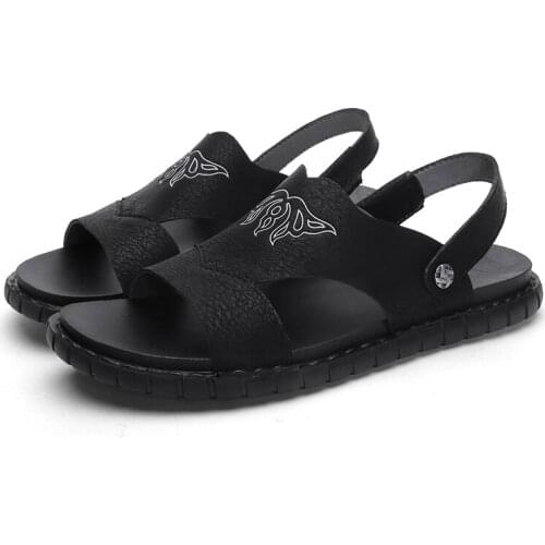 Sandalen footwear masculino size masculina comfort breathable praia for piel leather luxury sandales large walking outdoor mens