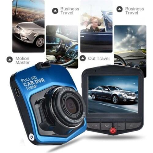 Driving Recorder Night Vision Driving Recorder 2.4"LCD 1080P Hidden Record Shooting 170° Rotation HD Camera Auto Accessories