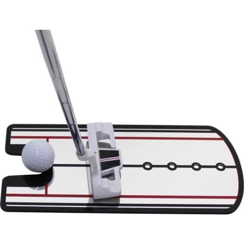 1pc Golf Putting Mirror Alignment Training Aid Golf Practice Putter Mirror Eye Line