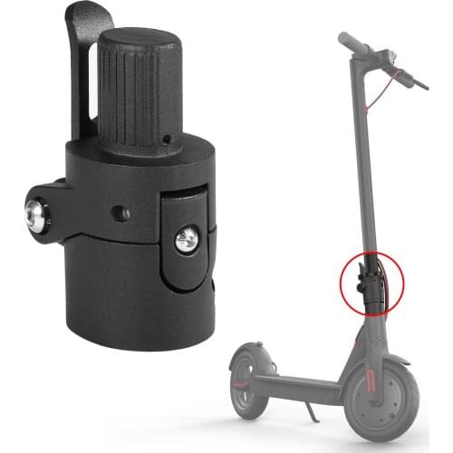 Xiaomi M365 Electric Scooter Accessories Folding Pole Base Replacement Parts Folding Pole Base Solid Metal E-Scooter Pole Base