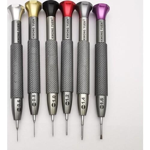 Big Aluminium Handle Screwdrivers For Watchmakers, Watch Repair Tools