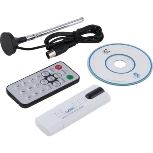 Digital USB 2.0 DVB-T2/T DVB-C TV Tuner Stick HD USB Dongle For PC Laptop with Remote Control For Windows 7 8 for Windows Vista