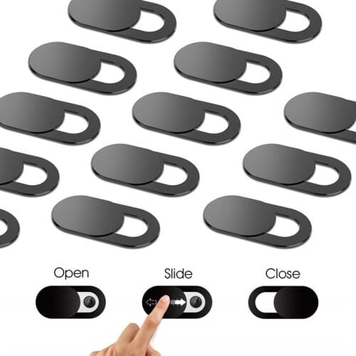 Computer Camera Cover Plastic Webcam Cover for Mac Macbook Pro iMac Laptop Echo Show Phone Camera Block Sliding Protective Film