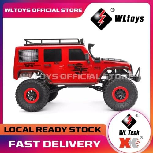 WLtoys 104311 1/10 2.4G RC Car Desert Off-road Crawler Remote Control Car Childrens High-speed Electric Toy Car