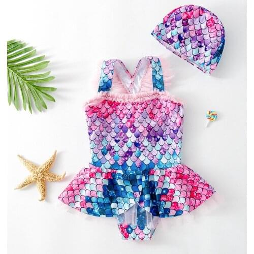 Meng Tian Kai Children's One-piece Swimwear