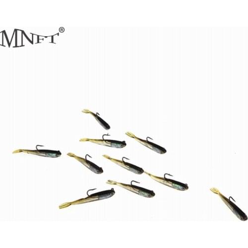 MNFT 3 Pcs 3D Eyes Soft Baits Jig Head Fishing Lures Pesca Hook Fishing Tackle Hook Size 34*15mm 7.5cm 6g