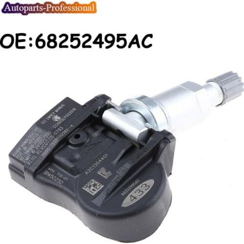New 68252495AC For Jeep Grand Cherokee Durango 16-19 TPMS Tire Pressure Monitor Sensor 433MHZ Car