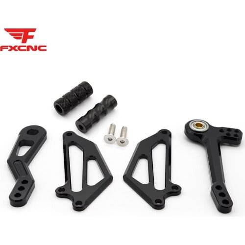 For Honda Monkey bike Z125 All years CNC Aluminum Alloy Motorcycle Rearset Footrest Footpeg Pedal Foot rest Accessorie Part