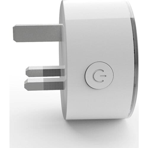 Smart Wifi Socket Phone App Voice Remote Control Home Automation Timer Switch Wall Plug With Rgb Led Light