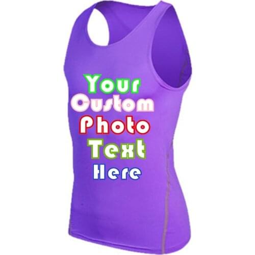 Customized LOGO sports tights mens quick-drying breathable stretch bottoming shirt running sports undershirt