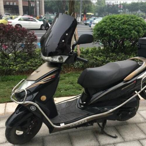 Universal Motorcycle Windscreen Windshield For Yamaha Scooter ZY 100 BWS 125 150 LINHAI Scooter