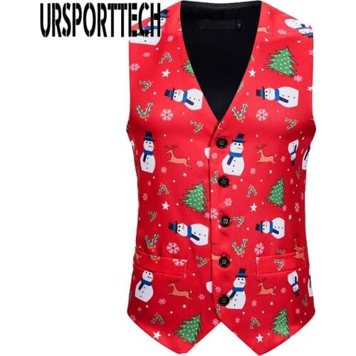URSPORTTECH Men's Suit Vests