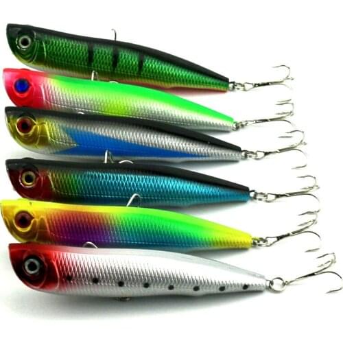 10.5cm 15.7g 2020 Popper Lures For Fishing Lures Carp Crankbait Floating Pike Bass Wobbler Jerkbait Bait Catfish Popper Sex Bait