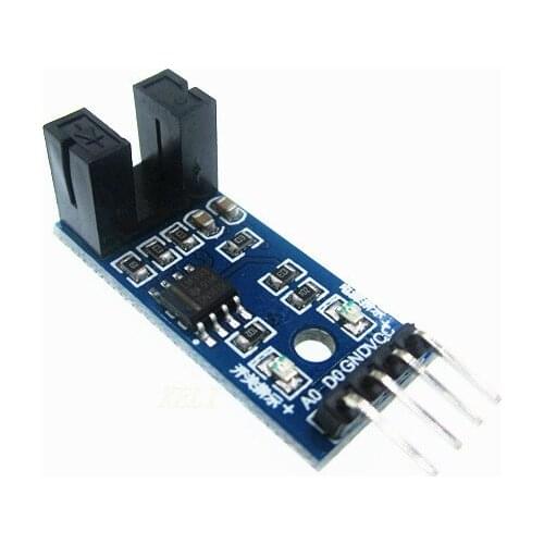 10Pcs 4 PIN IR Infrared Speed Sensor Module Groove Coupler Module 3.3V-5V