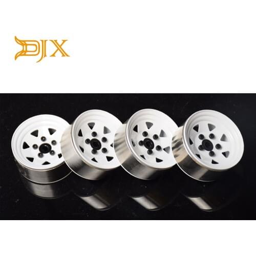 4PCS Alloy 1.9" Beadlock Wheel Rim for 1:10 Axial SCX10II D90 CC01 RC Crawler