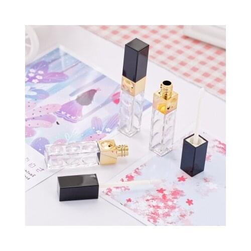 5ml Empty Lip Gloss Tubes Containers Lip Balm Lipstick Packaging Lipgloss Tube Cosmetic Container Plastic Bottle Set Wholesale