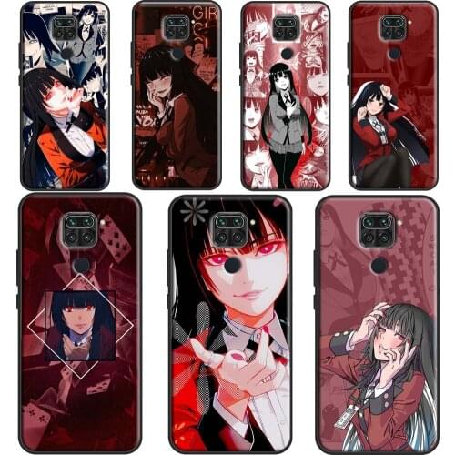 Jabami Yumeko Kakegurui Anime Case For Xiaomi Redmi Note 10 Pro 9S 8T Note 8 Pro Note 9 Pro K40 7 8 9 A 9C 9T Back Cover
