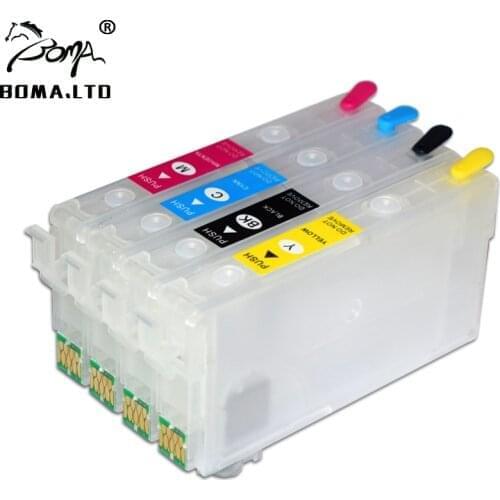 BOMA.LTD 35XL T3591-T3594 Refill Ink Cartridge With Auto Reset ARC Chip For EPSON Workfore 4725DWF 4720DWF WF-4730DTWF WF-4740
