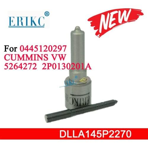 0445120297 Nozzle DLLA145P2270 Diesel Injector Nozzle Common Rail DLLA 145P 2270 0433172270 for CUMMINS VW 5264272 2P0130201A