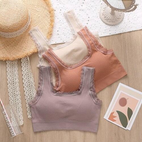 Cotton Women Fashion Breathable Yoga Tops Fitness Girls Super Soft Latex Running Sport Bra Sujetador Deportivo