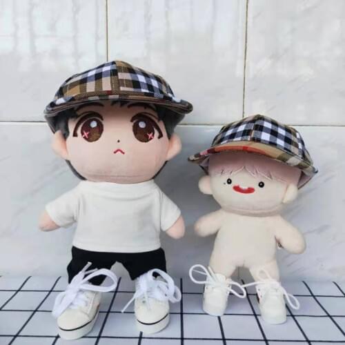 15-20cm doll hat cap got7 exo doll stuffing plush doll baseball hat