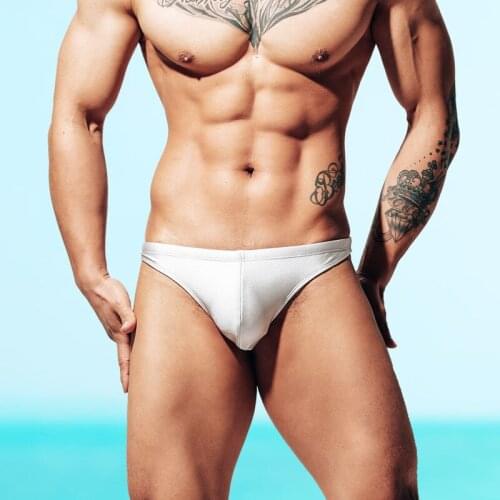 Desmiit Sexy Mens Thong Swimwear Bikini Swimsuit Men Swim Briefs Man Beach Swimming Short Surfing Bathing Suit Wear Plus Size