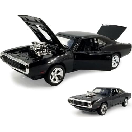 Metal Cars 1:32 Dodge MINI AUTO Charger The Fast And The Furious Alloy Car Models Kids Toys for Children Classic