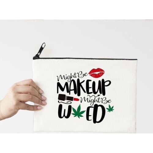 Fashion Mom Makeup Bag Letter Flower Print Cosmetic Bags Make Up Bags Toiletries Organizer Pouch Ladies New Clutch Gifts