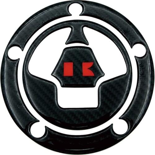 Motorcycle 3D Carbon Fiber Sticker For Kawasaki Ninja Z800 Z1000 Z1000SX Z800 ER6N VN650 ZX6R ZX10R Tank Gas Cap Pad Cover Decal