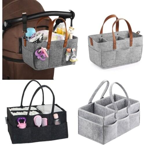 Baby Diaper Caddy Organizer Portable Holder Bag Multifunctional Kids Diapers Nappy Changing Maternity Handbags Storage Bag
