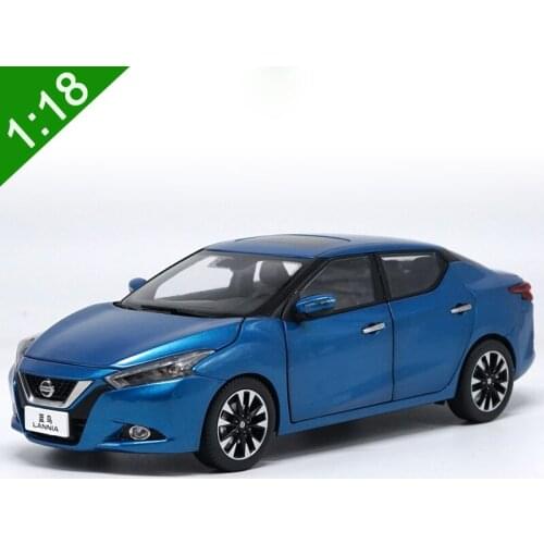 Original Box 1:18 High Meticulous NISSAN LANNIA Alloy Model Car Static Metal Model Vehicles For Collectibles Gift