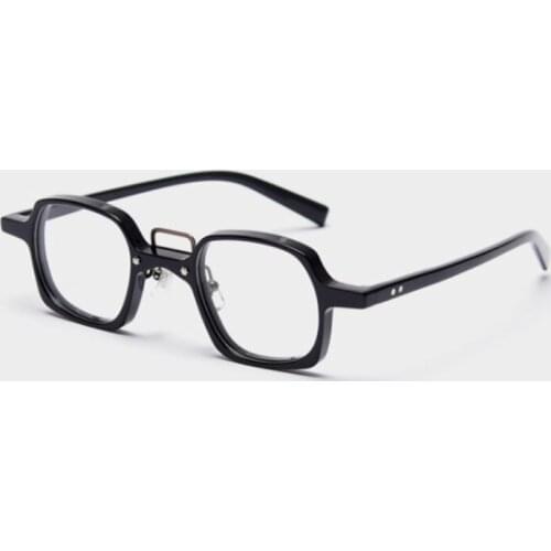 Retro Acetate Glasses Frames Men Women Optical Fashion Computer Glasses 50247